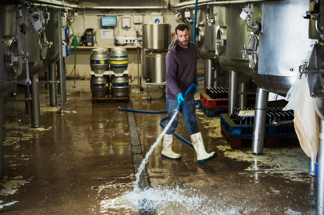 Ambiente produttivo dell'industria alimentare