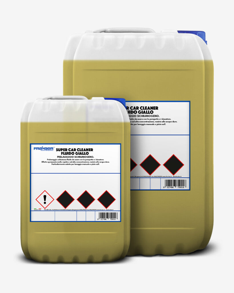 Super Car Cleaner Fluido Giallo